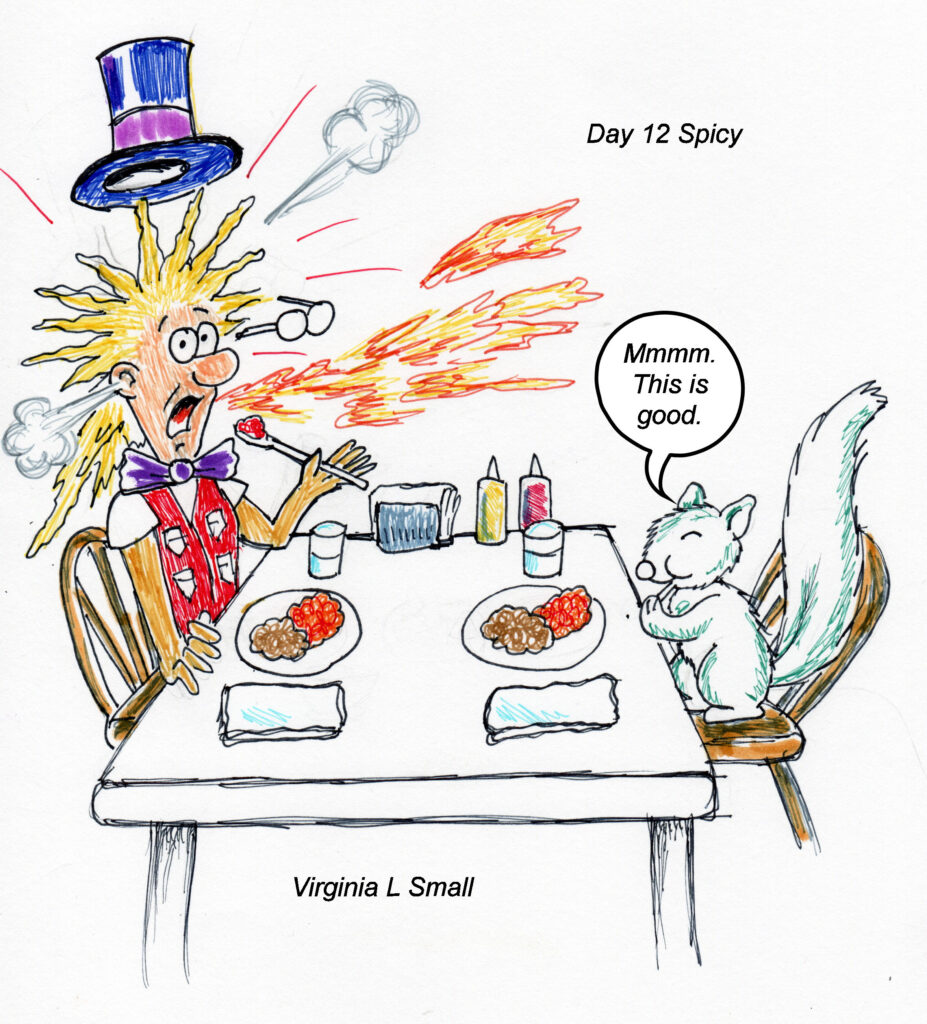day 12 spicy